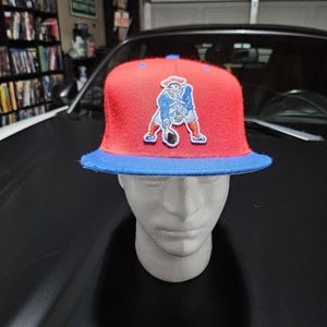 New England Patriots Snapback Cap Distressed brim